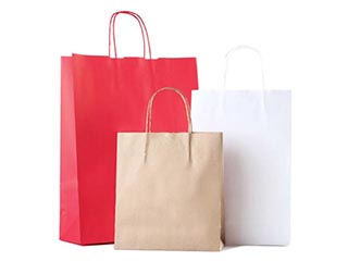 Dāvanu maisiņi ar vītajiem rokturiem