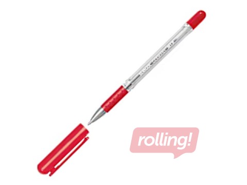 Lodīšu pildspalva Stanger softgrip, sarkana