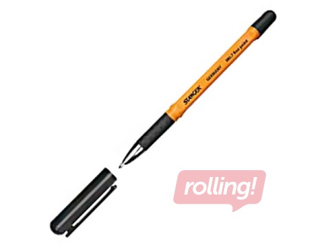 Lodīšu pildspalva Stanger Softgrip, 0.7mm, melna