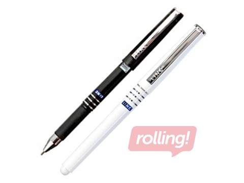 Lodīšu pildspalva Linc Axo, balts korpuss, zila