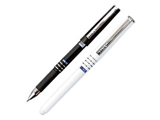 Lodīšu pildspalva Linc Axo, balts korpuss, zila