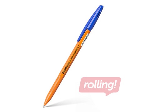 Lodīšu pildspalva Erich Krause R-301 ORANGE, 0.7mm, zila
