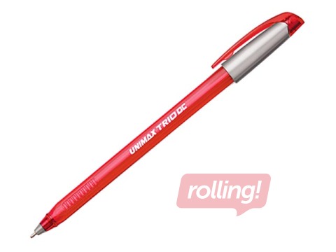 Lodīšu pildspalva Trio DC Tinted, 0.7mm, sarkana