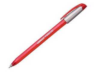 Lodīšu pildspalva Trio DC Tinted, 0.7mm, sarkana