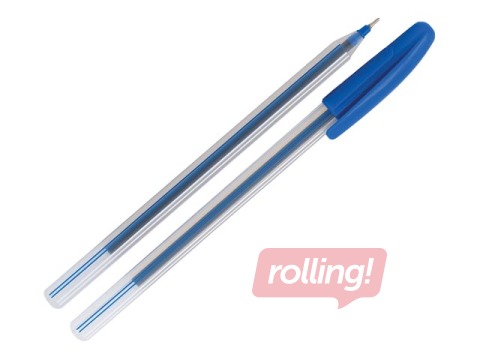 Lodīšu pildspalva DATEX LINE (Economix), 0.7mm, zila tinte