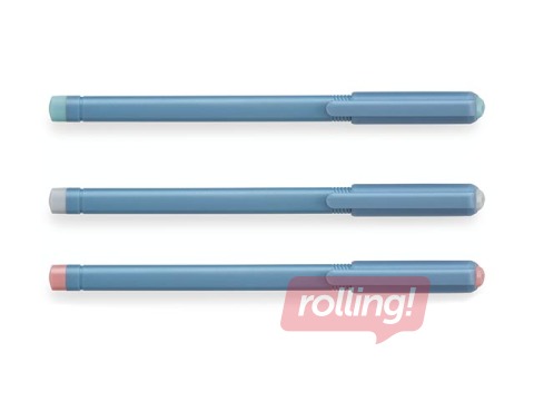 Lodīšu pildspalva Unimax Tritron, 0.5mm, gaiši zila