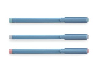 Lodīšu pildspalva Unimax Tritron, 0.5mm, gaiši zila