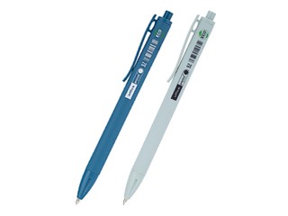 Lodīšu pildspalva Eco friendly, 0.7mm, zila