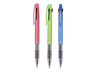 Lodīšu pildspalva Concorde Trio Plus, 0.7mm, 3 krāsas