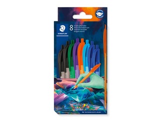 Lodīšu pildspalvu komplekts Staedtler 4230, 1.0mm, dažādas krāsas