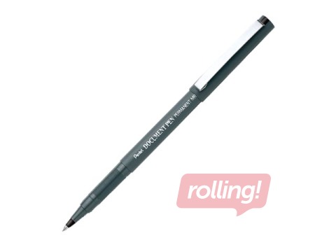 Rolleris Pentel Document Pen, 0.6 mm, melns