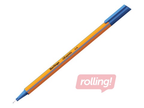 Flomāsterpildspalva Berlingo Rapido, 0.4mm, zila