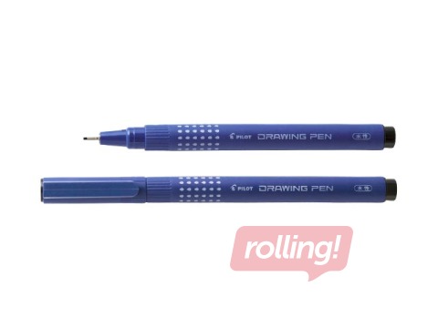 Flomāsterpildspalva Pilot Drawing Pen 03, 0.4mm, melna
