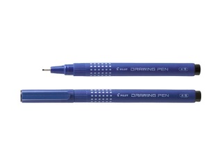 Flomāsterpildspalva Pilot Drawing Pen 05, 0.5mm, melna