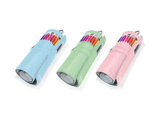 Flomāsterpildspalvu penālis STAEDTLER TRIPLUS fineliner 334, 0.3mm, 20 krāsas