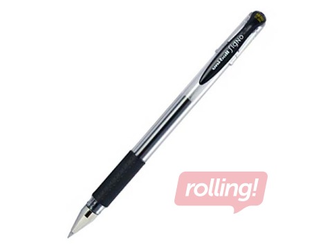 Gēla pildspalva UNI UM-151 Signo DX, 0.38mm, melna