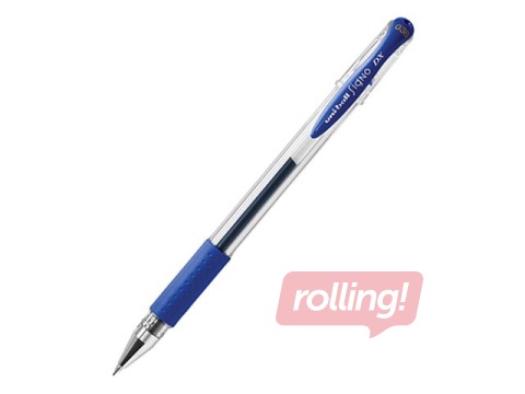 Gēla pildspalva UNI UM-151 Signo DX, 0.38mm, zila