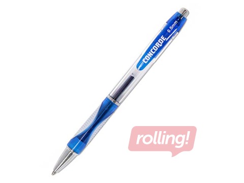 Gēla pildspalva Concorde Fortuna, zila