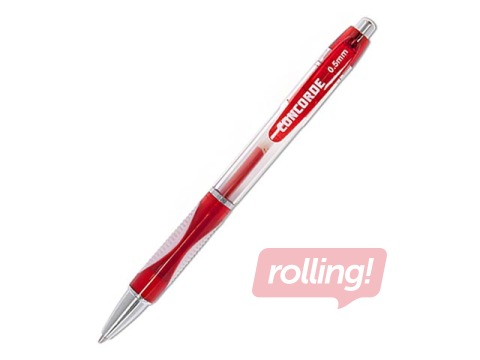 Gēla pildspalva Concorde Fortuna, sarkana