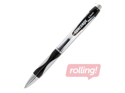 Gēla pildspalva Concorde Fortuna, melna