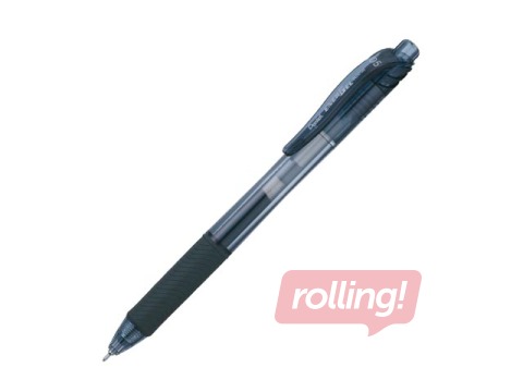 Gēla pildspalva Pentel Energel-X, automātiska, 0.5mm, melna