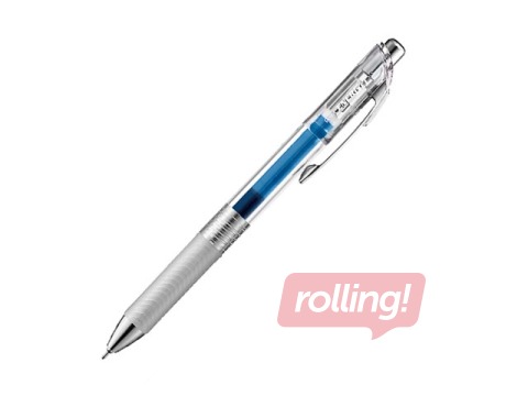 Gēla pildspalva Pentel Energel Pure, automātiska, 0.5mm, zila