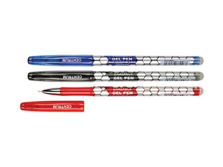 Gēla pildspalvu (dzēšamo) komplekts Centrum, ERASABLE, 0,5 mm, trīs krāsas