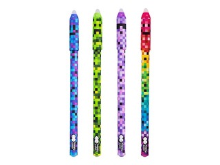 Gēla pildspalva Happy Color Pixi, dzēšama, 0.5mm, zila tinte