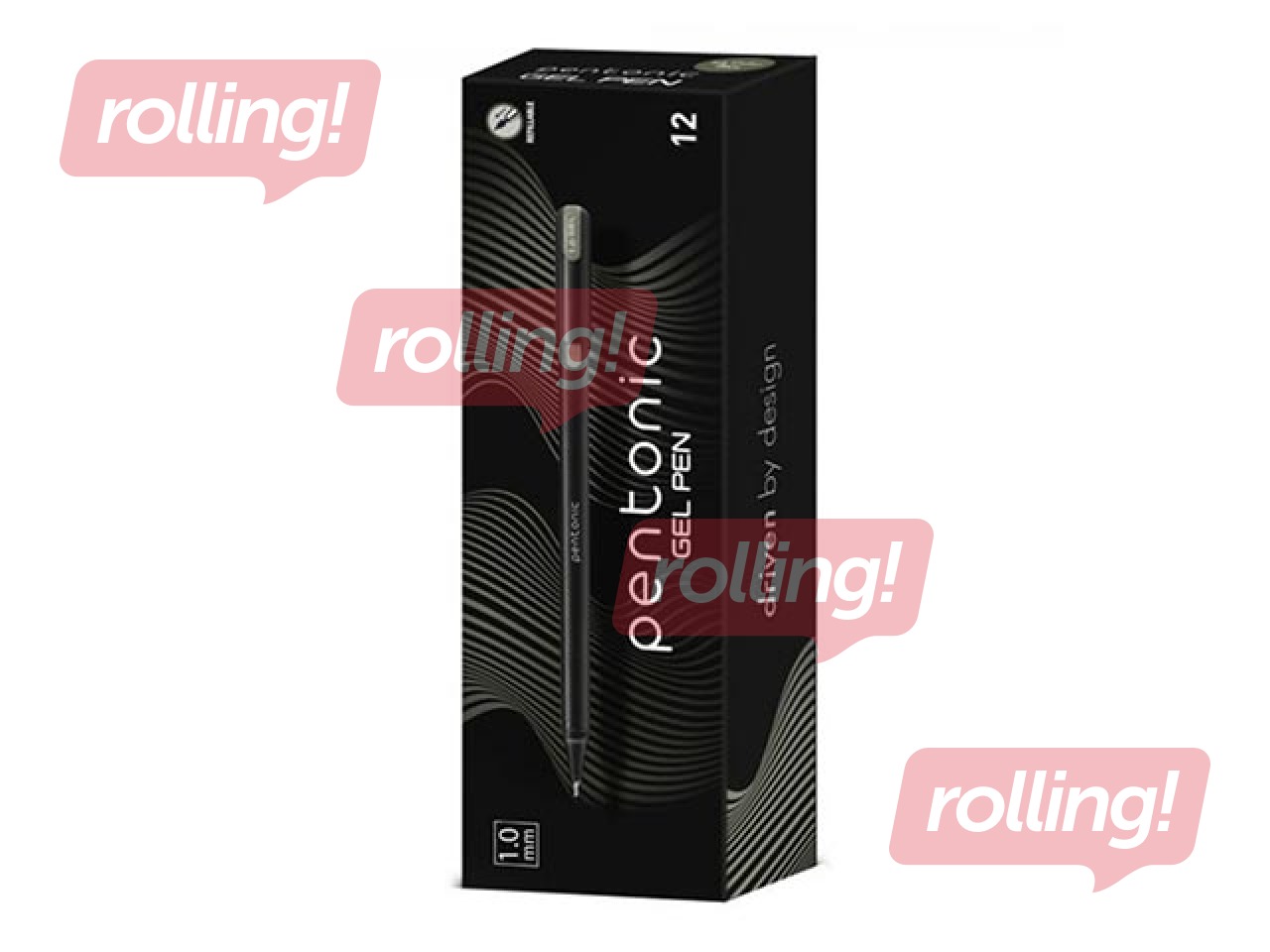 Gēla pildspalva Linc Pentonic, sudraba