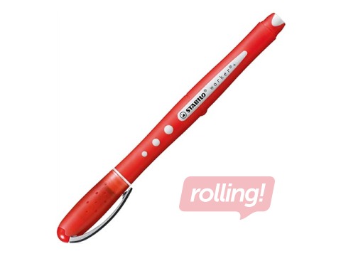 Gēla pildspalva Stabilo worker+ colorful, 0.5mm, sarkana