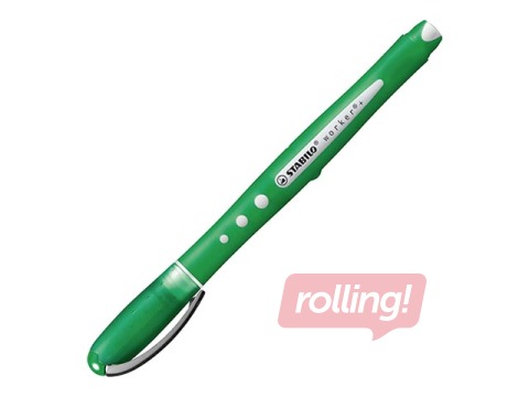 Gēla pildspalva Stabilo worker+ colorful, 0.5mm, zaļa