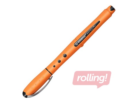 Gēla pildspalva Stabilo worker+ finel, 0.3mm, melna