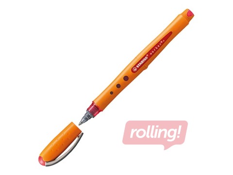 Gēla pildspalva Stabilo worker+ finel, 0.3mm, sarkana