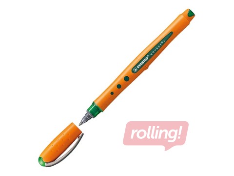 Gēla pildspalva Stabilo worker+ finel, 0.3mm, zaļa
