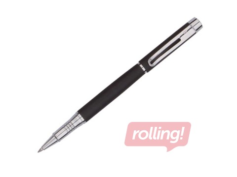 Gēla pildspalva Forofis dāvanu kastē, melna, zila tinte, 0.5mm