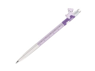 Gēla pildspalva Happy Color, Hello Bears, Pastel, dzēšama, zila tinte, 0.5mm