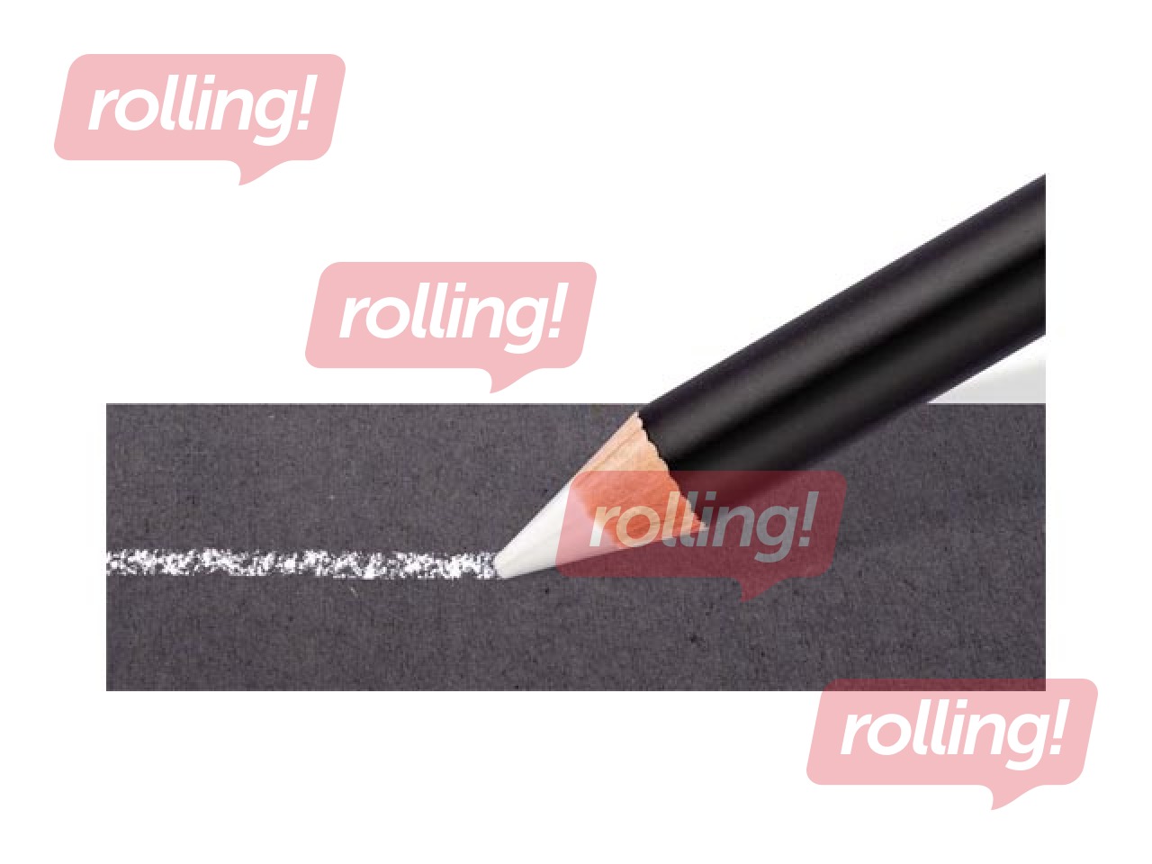 Zīmulis - marķieris Staedtler Lumicolor glasochrom, balts