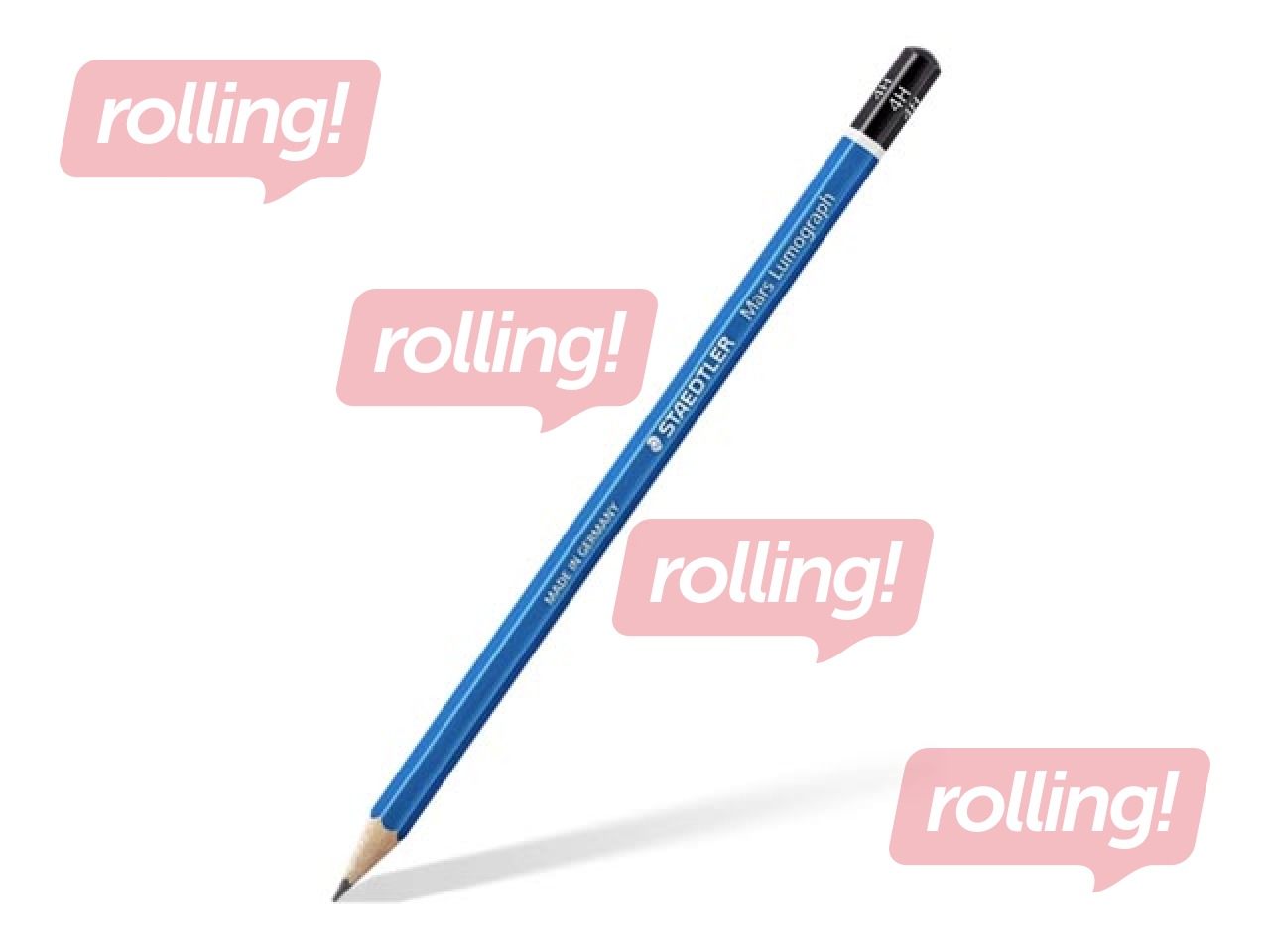 Zīmulis Staedtler Mars Lumograph 100, 4H