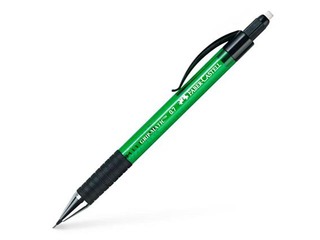 Mehāniskais zīmulis Faber Castell Grip-Matic 0.7mm, zaļš korpuss