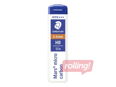 Grafīti mehāniskajam zīmulim Mars micro 250, HB, 0.9mm