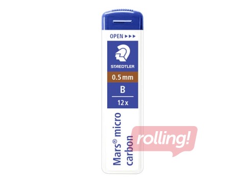 Grafīti mehāniskajam zīmulim Staedtler 777, B, 0.5mm