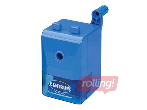 Zīmuļu asinātājs Centrum, mehānisks, zils