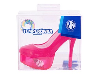 Zīmuļu asinātājs Astra augstpapēžu kurpes 88mm formā, dažādās krāsās