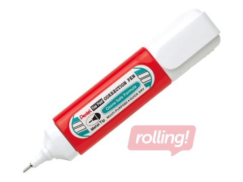 Korekcijas pildspalva Pentel ZLC-31W, 12ml