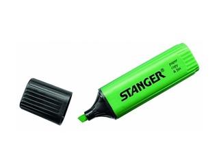Teksta marķieris Stanger, 1-5 mm, zaļš
