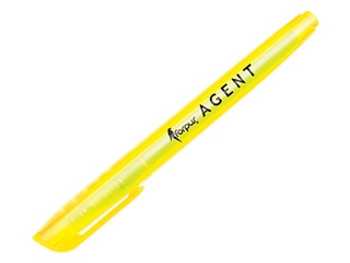 Teksta marķieris Agent 1-4 mm, dzeltens