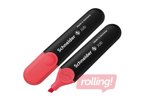 Teksta marķieris Schneider Job, sarkans, 1-4.5mm