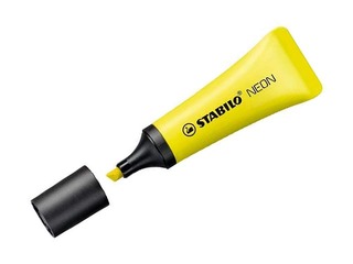 Teksta marķieris Stabilo NEON, 2 -5mm,  dzeltens