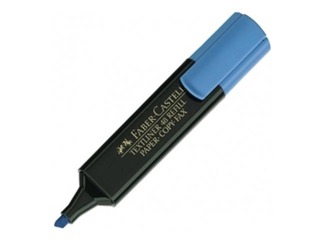 Teksta marķieris Faber - Castell, zils, 1.2-5mm
