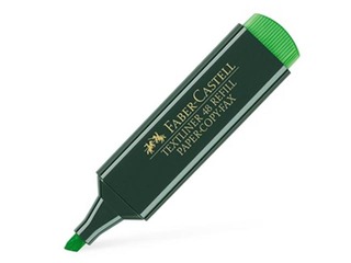 Teksta marķieris Faber - Castell, zaļš, 1.2-5mm